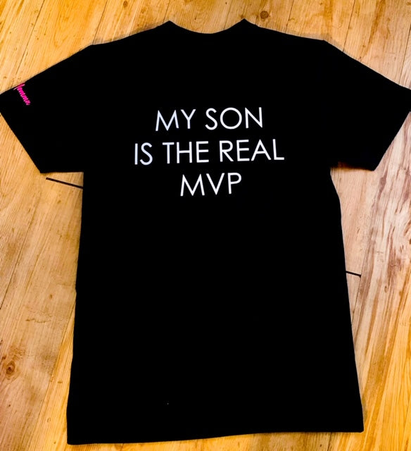 My Son is the Real MVP - Tee - Black