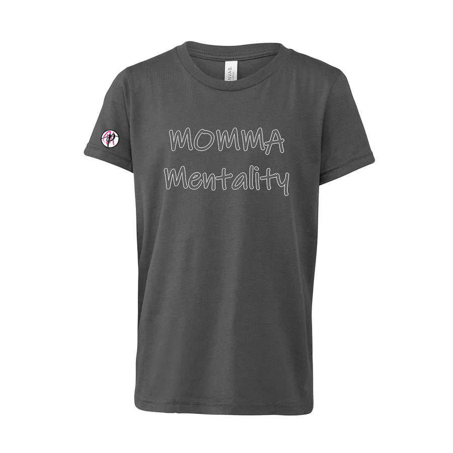 Momma Mentality - Signature ProMomma Tee - Gray